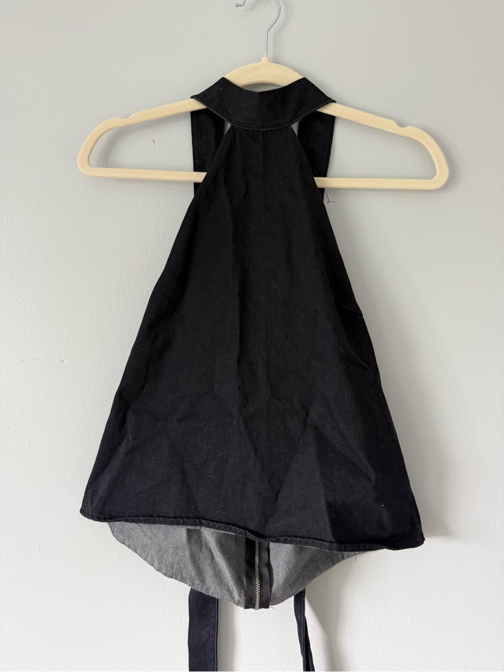 Zara Navy Halter Top